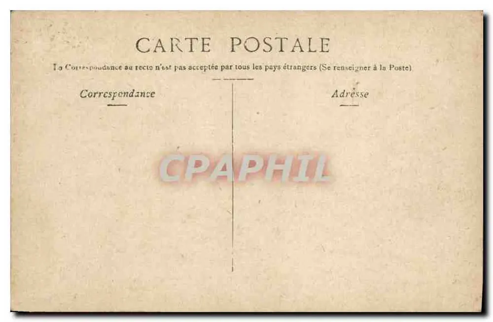 Paris - Avenida dos Campos Elísios — vista panorâmica com colunas e árvores — editor ST. HER, n° 743 - Verso