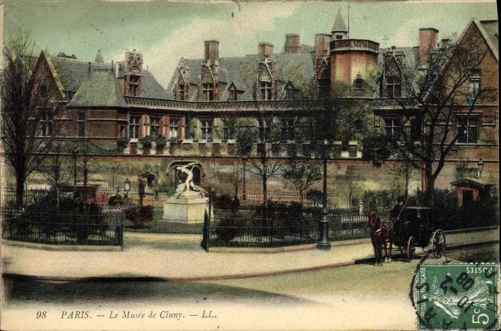 Paris — O Museu de Cluny — LL. — N° 98 - Frente