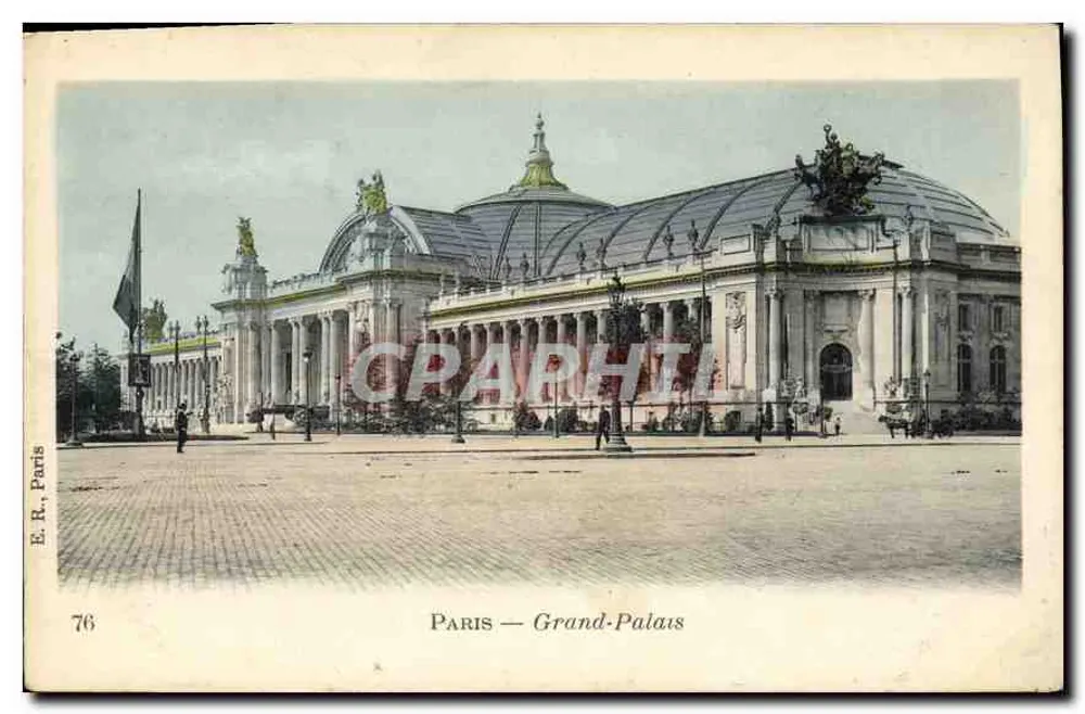 Paris — Grand-Palais — E.R. Paris, n°76 - Frente