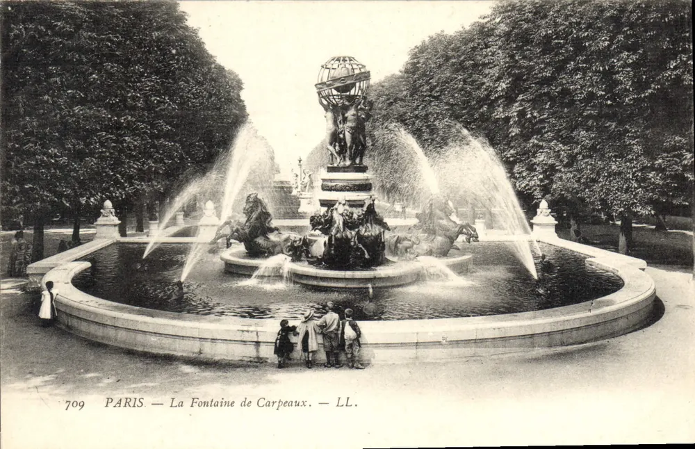 Paris — La Fontaine de Carpeaux — LL. Nr. 709 - Vorderseite