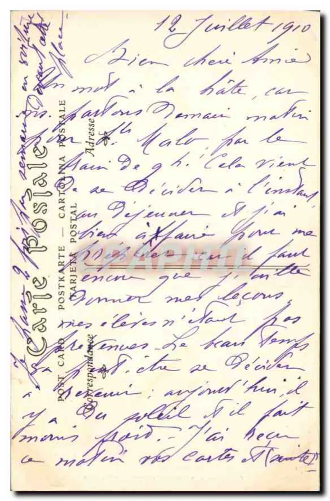 Paris (Place de la Nation) — Der Sieg der Republik, von Dalou — ND Pbot. - Rückseite