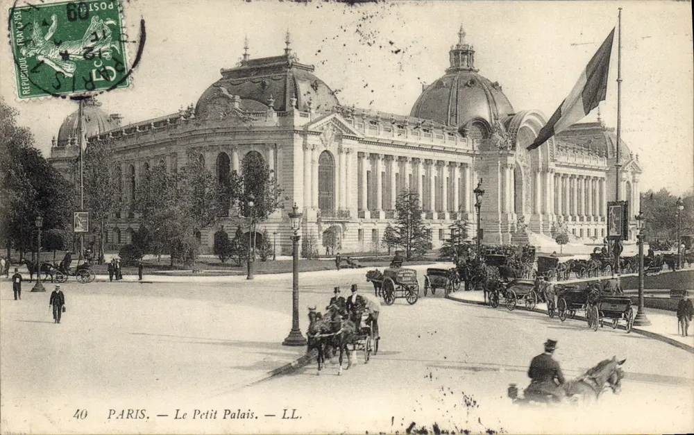 PARIS — Le Petit Palais — LL. n°40 - Frente