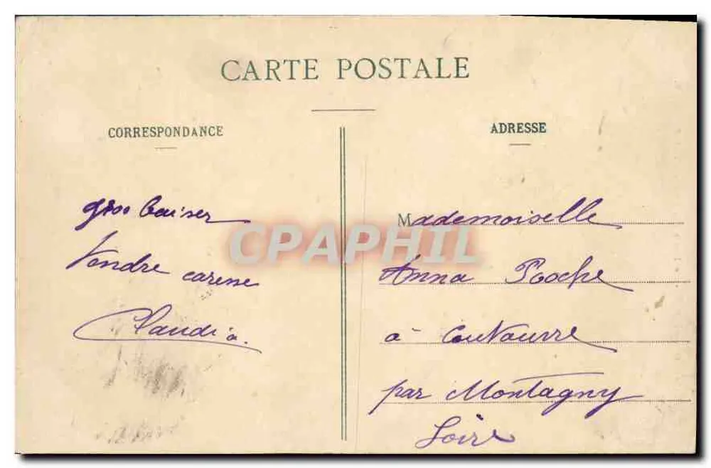 Paris - O Domo dos Invalidos - A.R. - 1907 - Verso