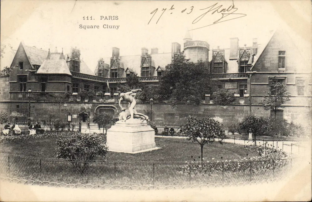 Square Cluny — Paris — editor desconhecido, n° 111 - Frente