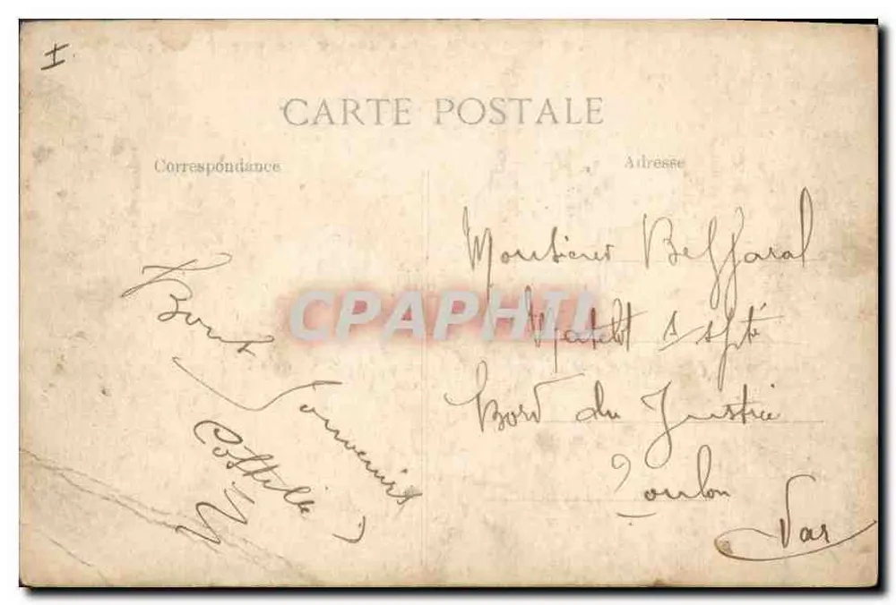 Paris — Os Boulevards, vistos da Madeleine — Editor ELD, n° 4021 - Verso