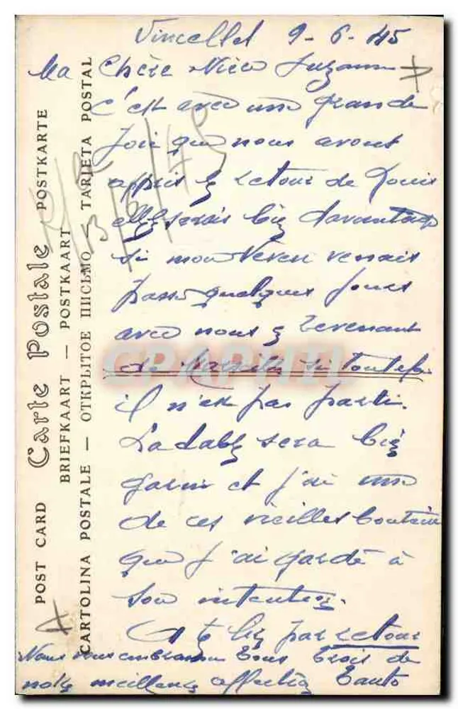 Paris — Antigo Hotel de Sens — ND Fot. n° 266 - Verso