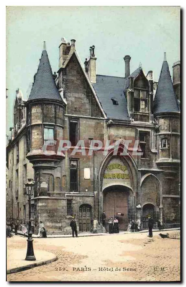Paris — Hotel de Sens — G. M. n°259 - Frente