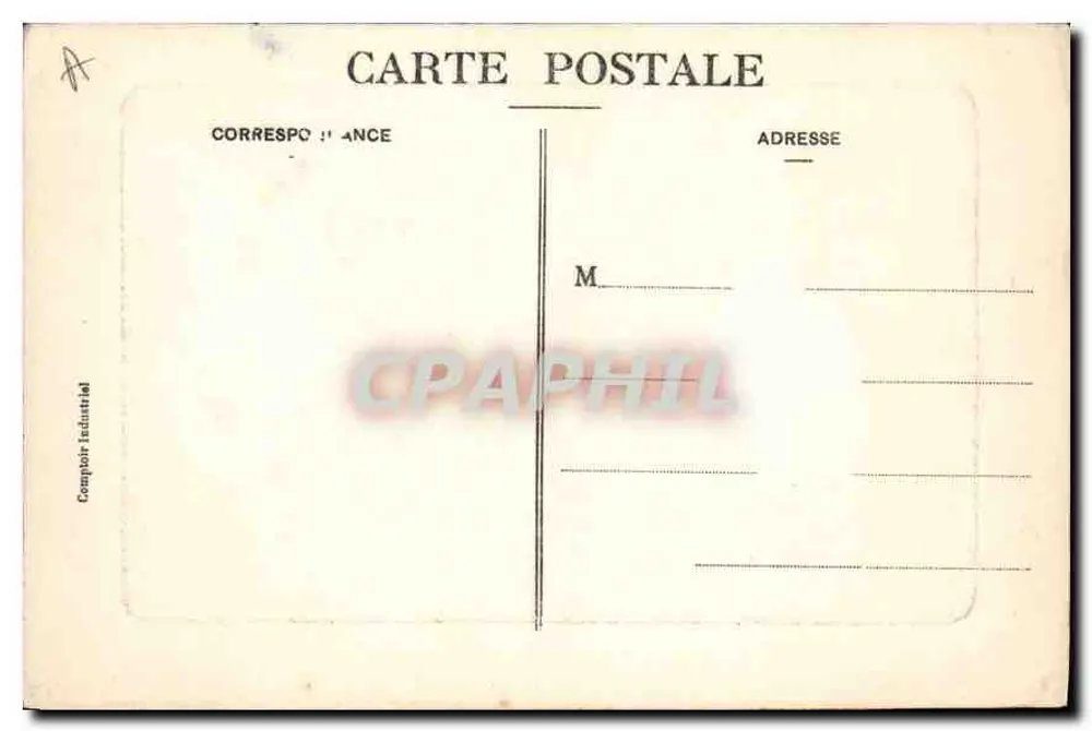 Paris — O Ponte Alexandre III — Compagnie Industrielle - Verso