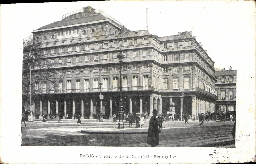 Paris - Komödienhaus Frankreich — Außenansicht — unbekannter Verlag - Vorderseite