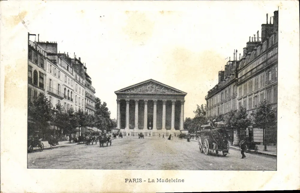 PARIS - La Madeleine — wydawca Spheron - Awers