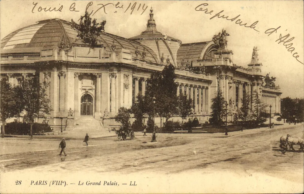 Parigi (VIII) — Il Grande Palazzo — LL - Recto