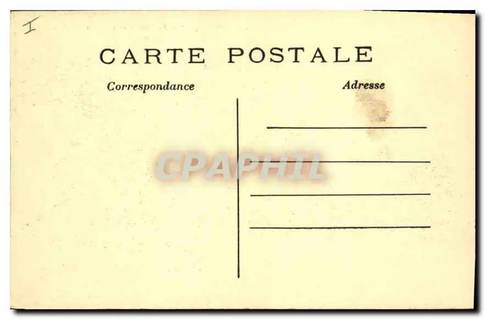 Paris (8e arrondissement) — O Palácio do Eliseu — C.M. - Verso