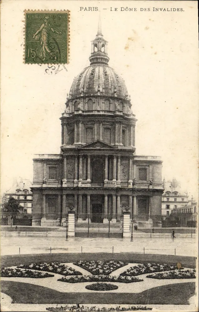 Paris — O Dôme dos Invalidos — Editor Benmoyal - Frente