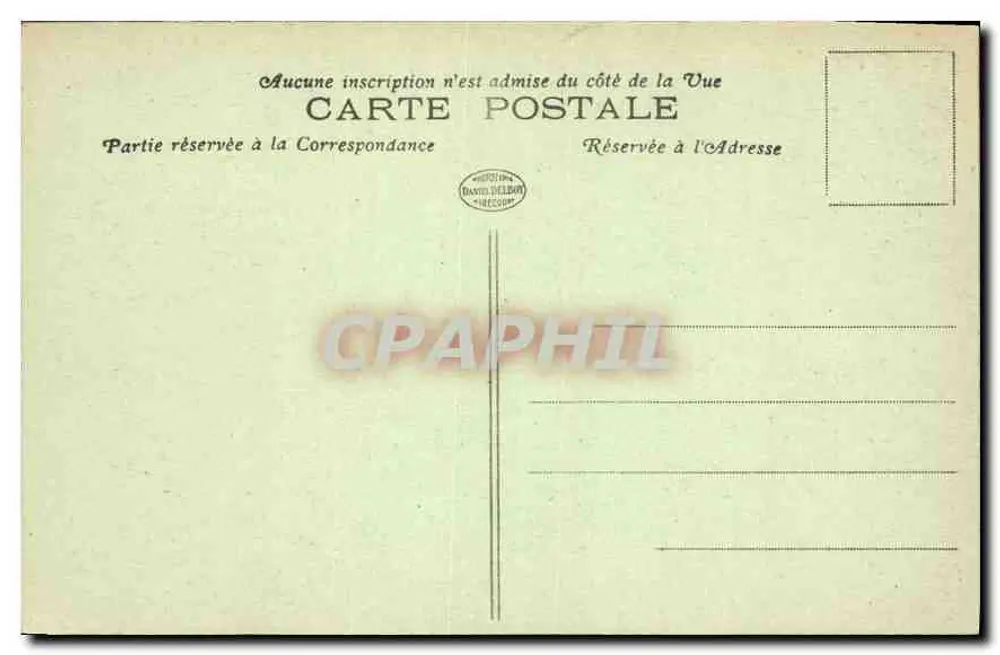 Abadia de SAINT-DENIS — A Nave — J. F. n°71 - Verso
