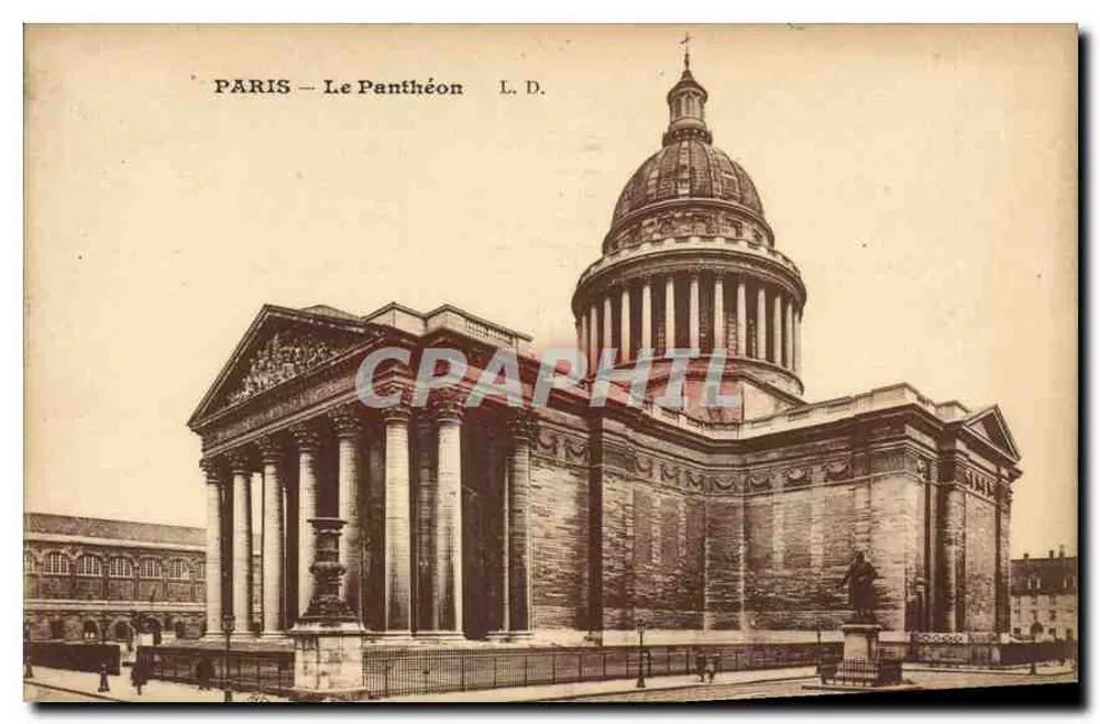 PARIS — O Panteão — L.D. - Frente