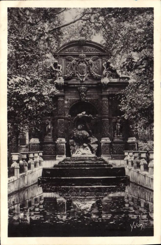Fontaine Medicis — Paris — Verlag Yvon, n°71 - Vorderseite