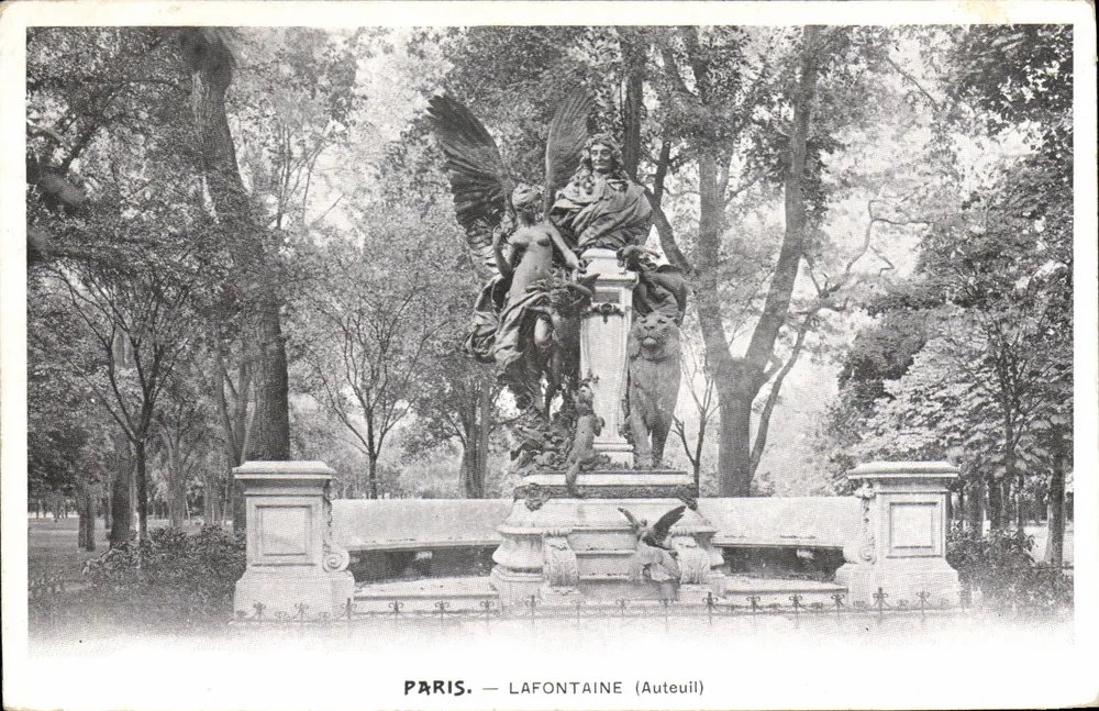 Paris — Lafontaine (Auteuil) — editor desconhecido - Frente
