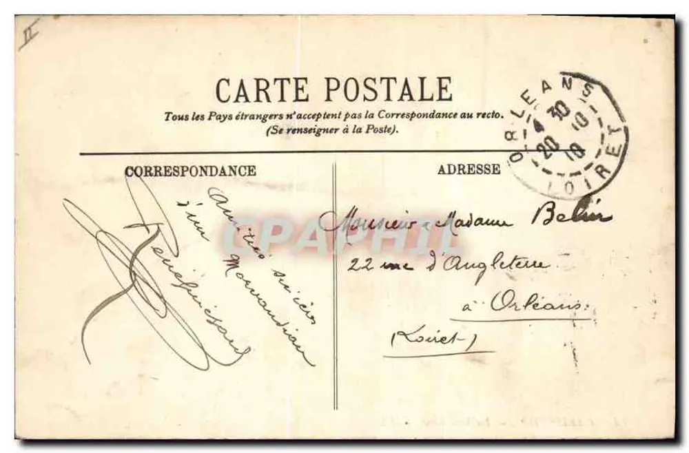 Paris (VIIIe) — A Madeleine — LL. n°59 - Verso