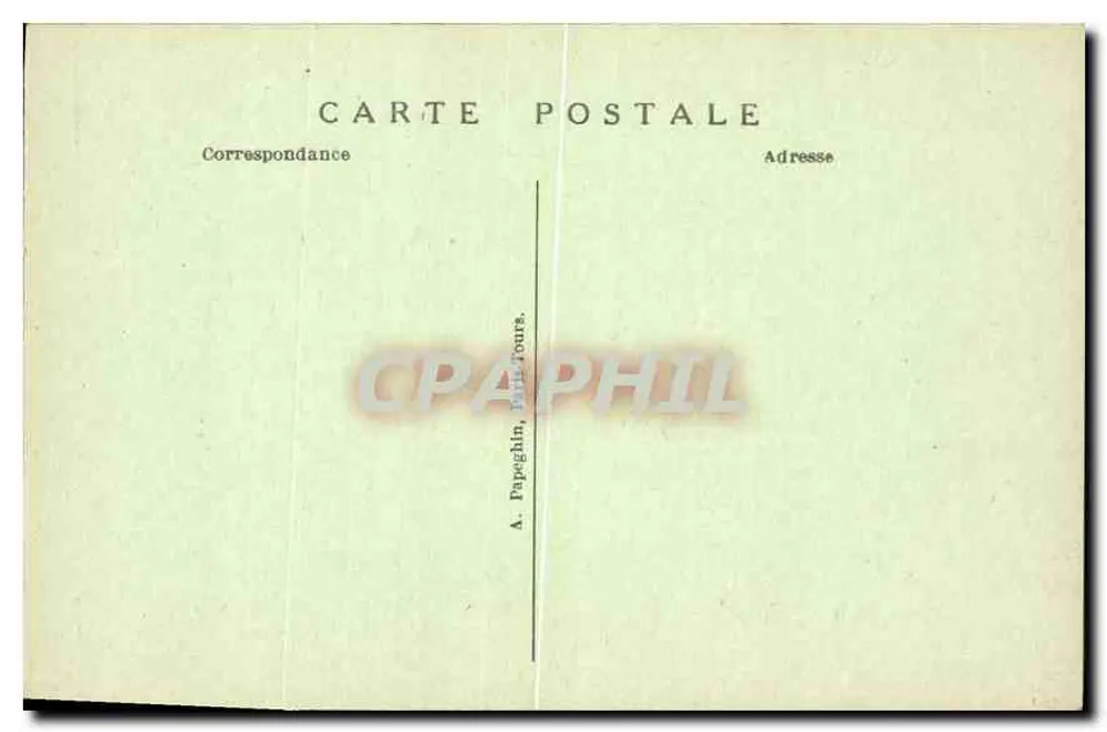 La Tour Saint-Jacques — Paris — A. P. - Verso