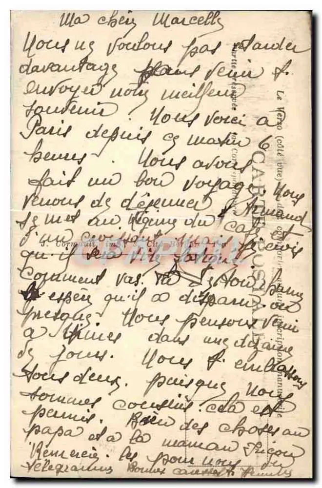 PARIS — Panorama sobre a Sena — LIP, n°32 - Verso