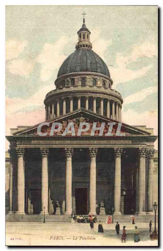 PARIS — O Panteão — Craphil, n° 44-C - Frente