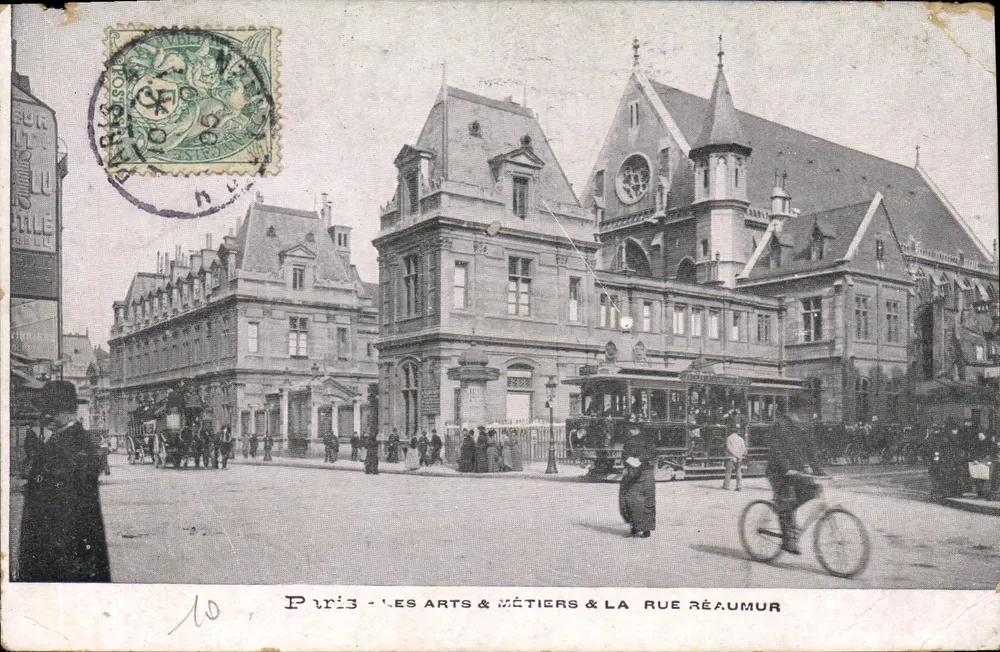 Paris - Les Arts & Métiers & la Rue Réaumur — Verleger nicht sichtbar, Seriennummer 10 - Vorderseite