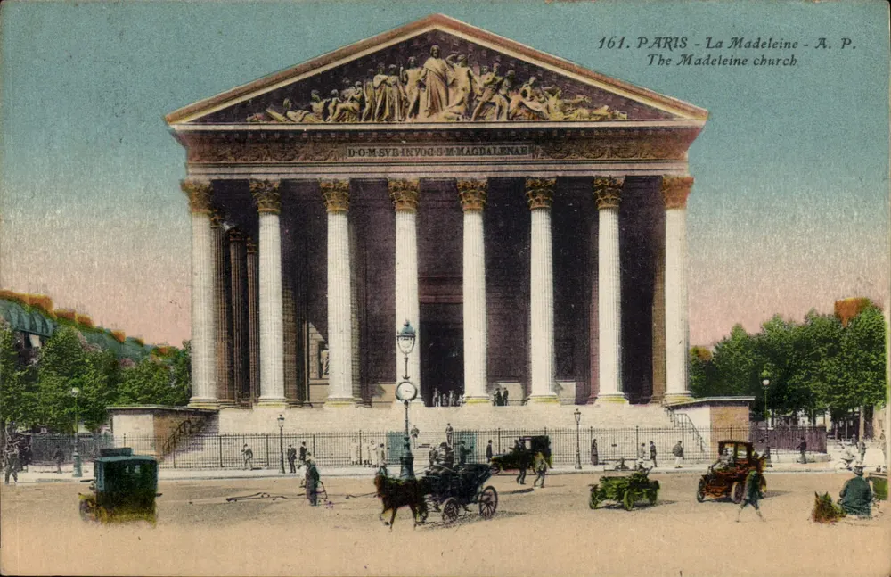 Paryż - La Madeleine - A. P. - 161 - Awers