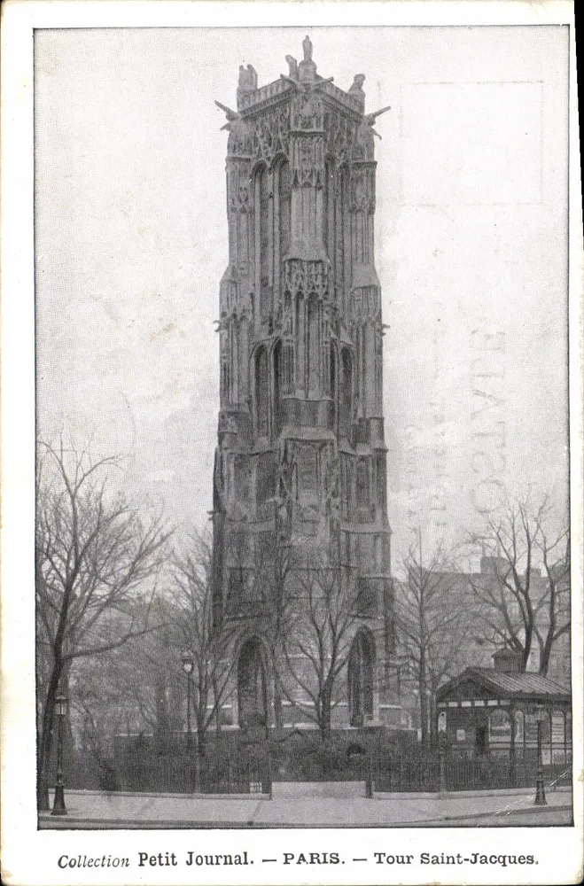 Paris — Torre Saint-Jacques — Coleção Petit Journal - Frente