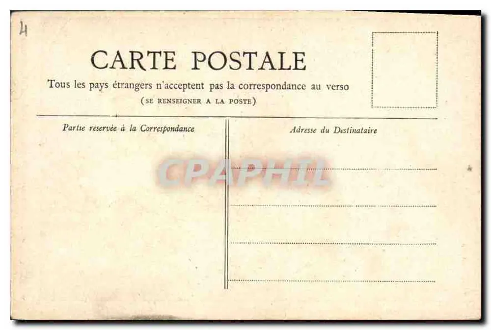 Paris — Torre Saint-Jacques — Coleção Petit Journal - Verso