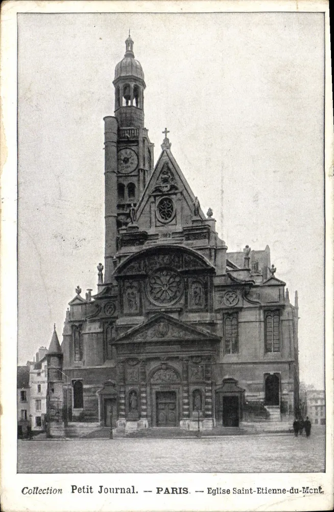 Paris — Kirche Saint-Etienne-du-Mont — Sammlung Petit Journal - Vorderseite