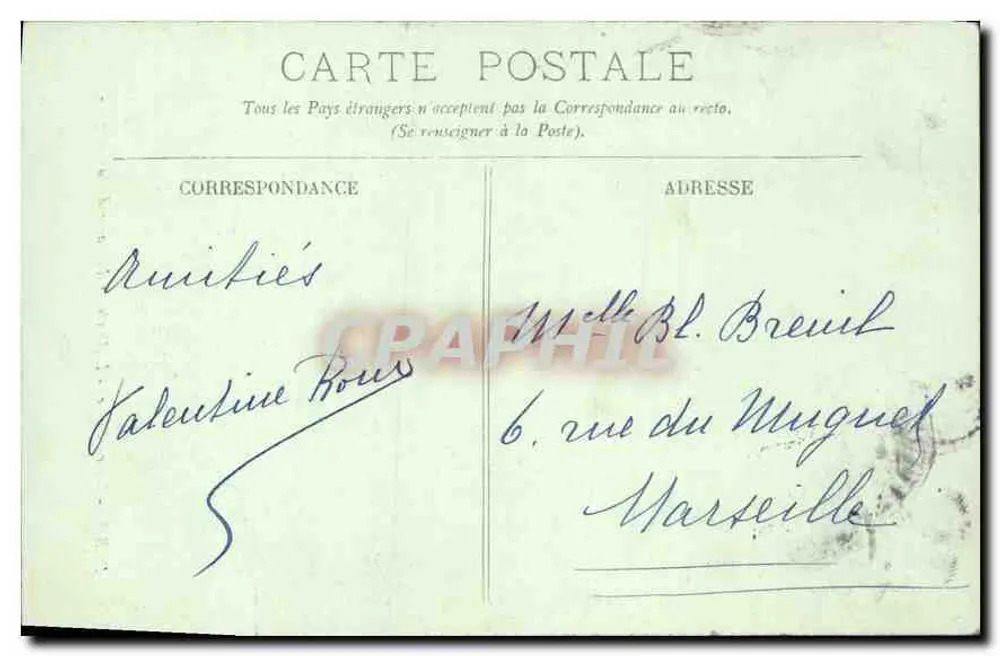 Paris - Notre-Dame - L'Abside et Fontaine de la Vierge - LL. n°131 - Verso