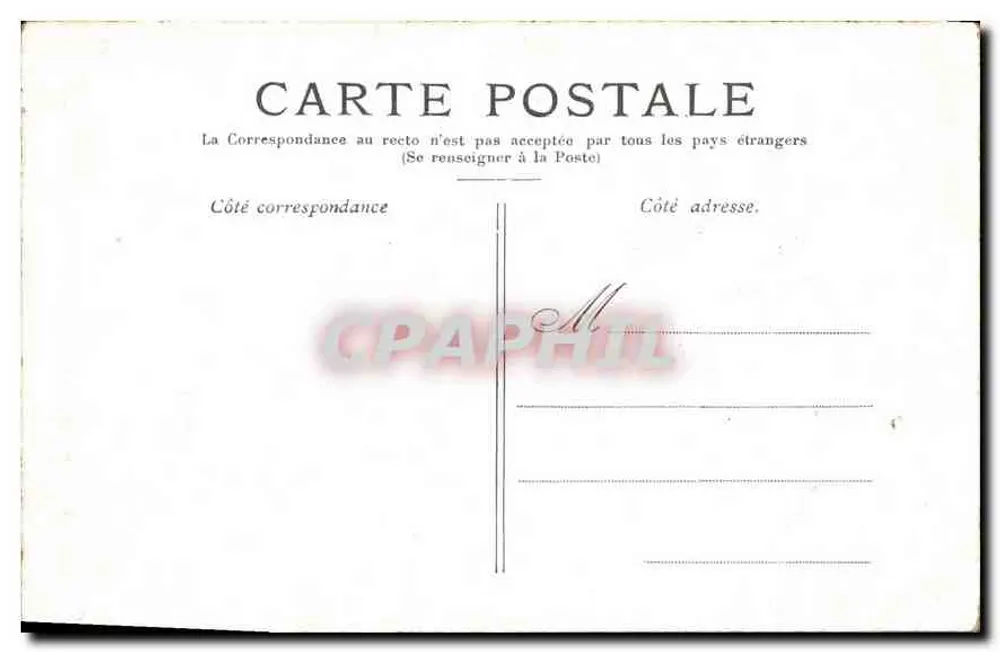 PARIS — Il Palazzo del Luxembourg — Editore non identificato - Verso