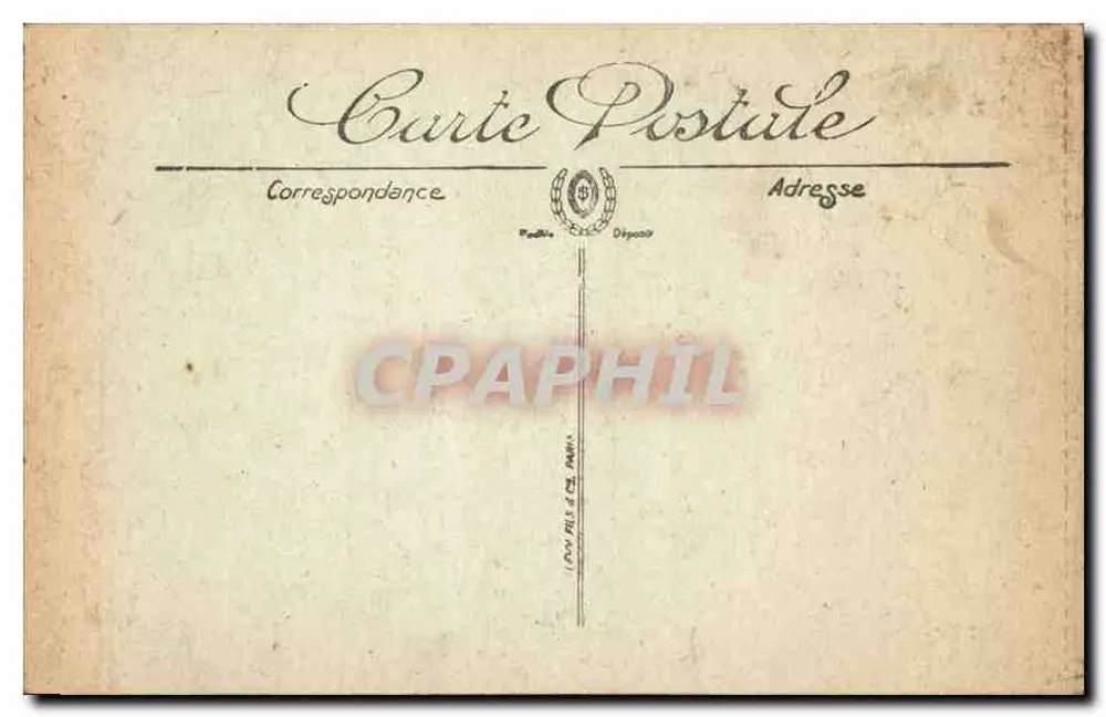 Paris — O Senado — LL. — n° 163 - Verso