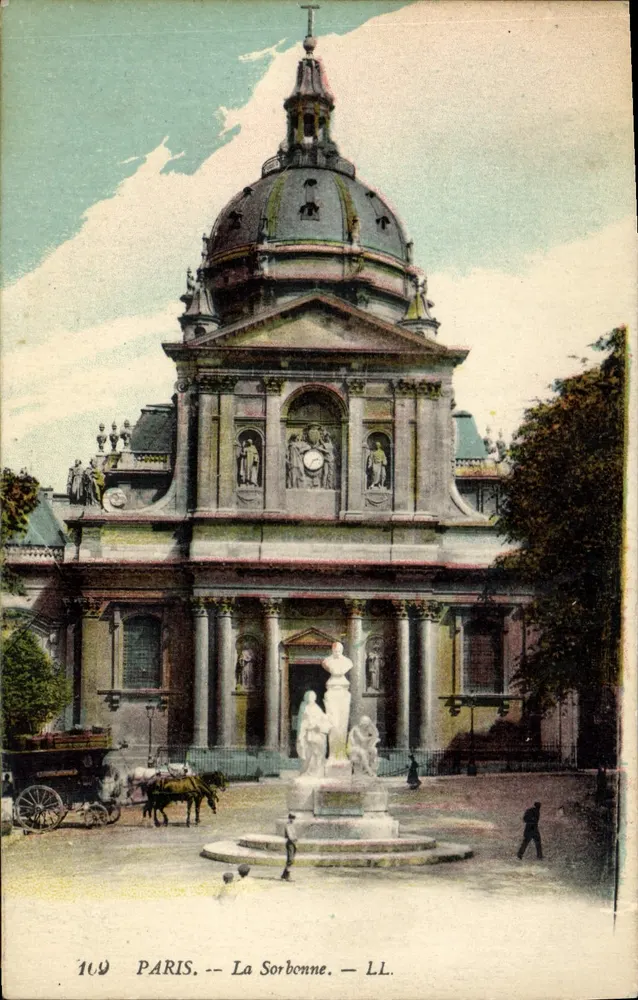 Paris — A Sorbonne — LL. — N° 109 - Frente