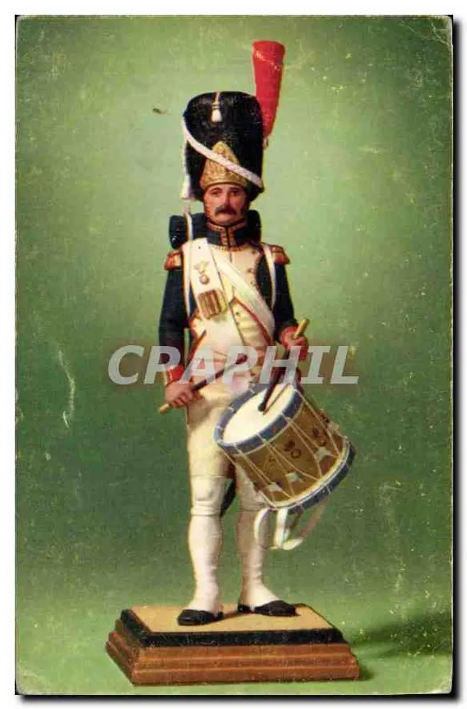 Fußsoldat der Kaiserlichen Garde — Trommler — Verlag: COMITÉ NATIONAL DE L'ENFANCE, Paris VIII* - Vorderseite