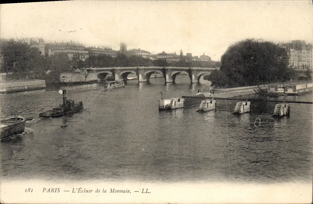Paris — A Eclusa da Moeda — LL. - Frente