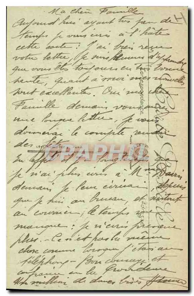 Paris — O Arco do Triunfo — LL. - Verso