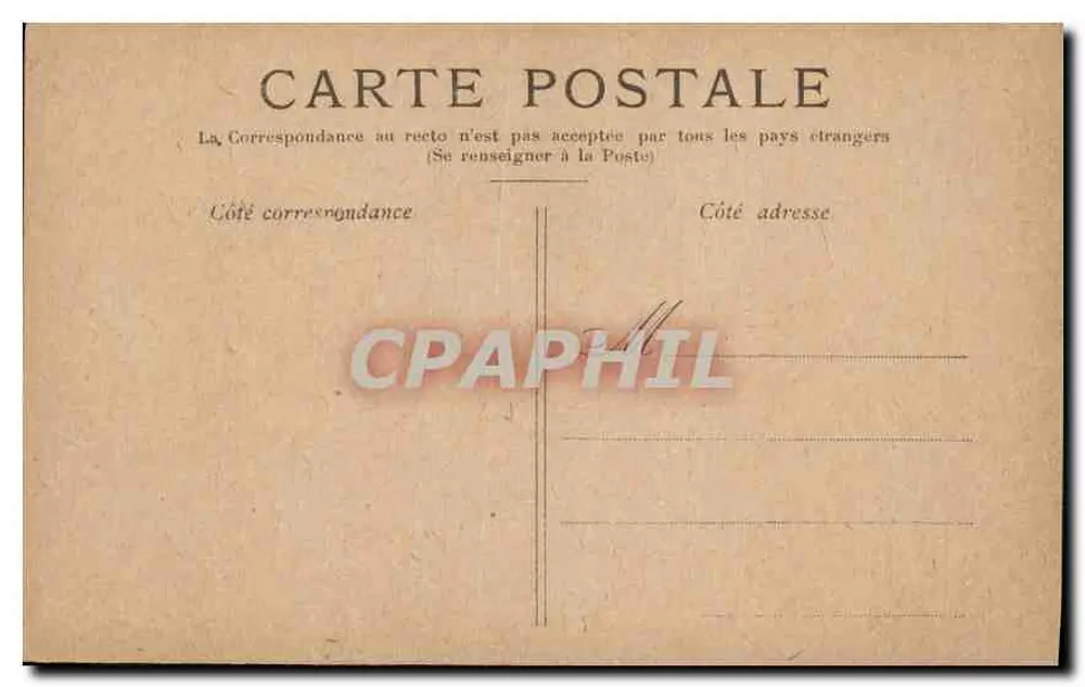 Paris — Jardim das Tuileries — editor não identificado - Verso