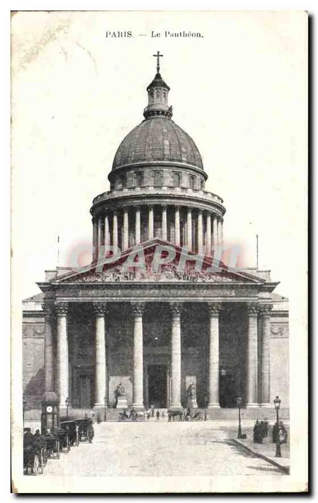 Paris — Le Panthéon - Frente