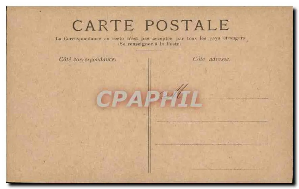 Paris — Le Panthéon - Verso