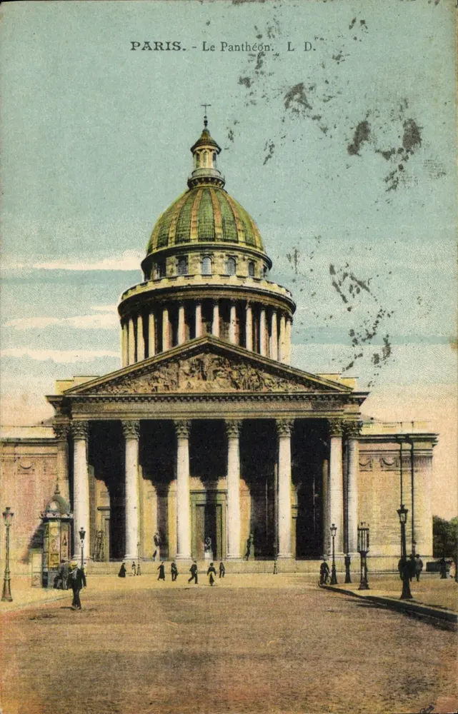 Paris - O Panteão - L.D. - Frente