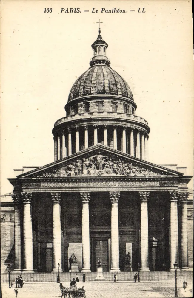 Paris — O Panteão — LL - Frente