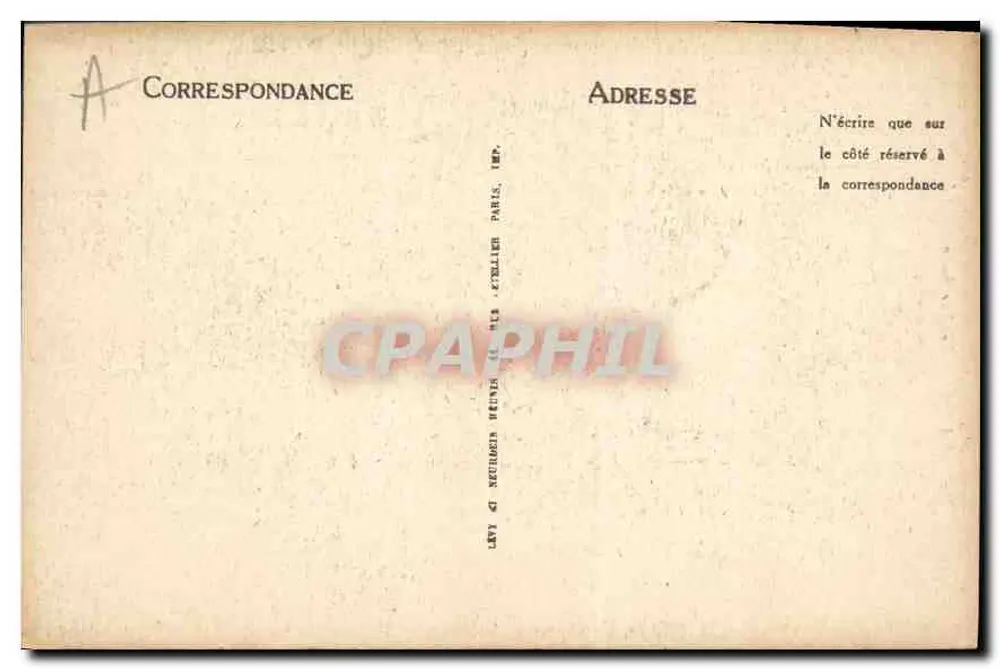Paris — O Panteão — LL - Verso