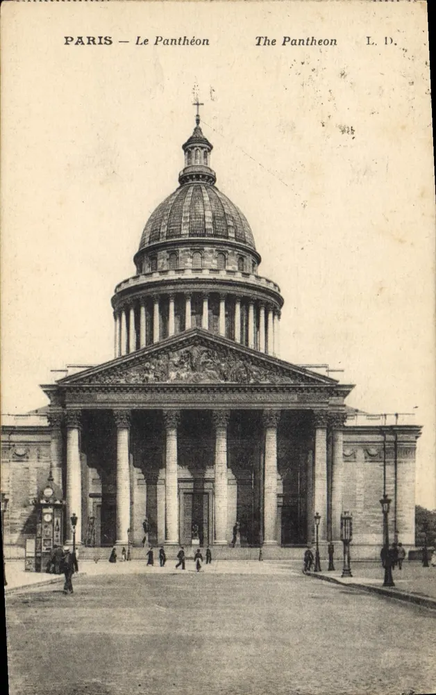 Paris — O Panteão — L. D. - Frente