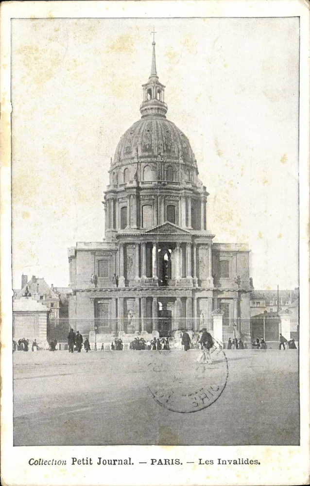 Les Invalides — Paris — Coleção Petit Journal - Frente