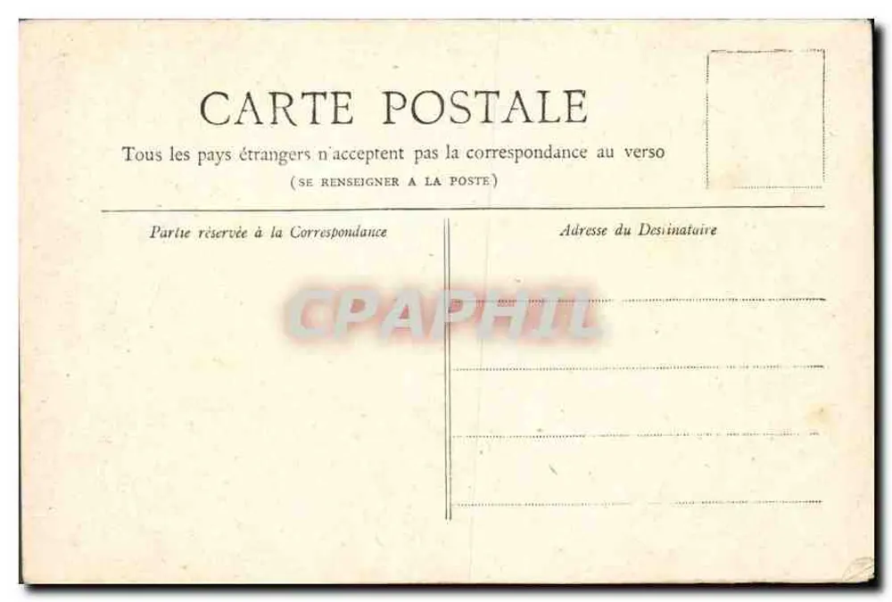 Der Löwe von Belfort — Paris — Sammlung Petit Journal - Rückseite