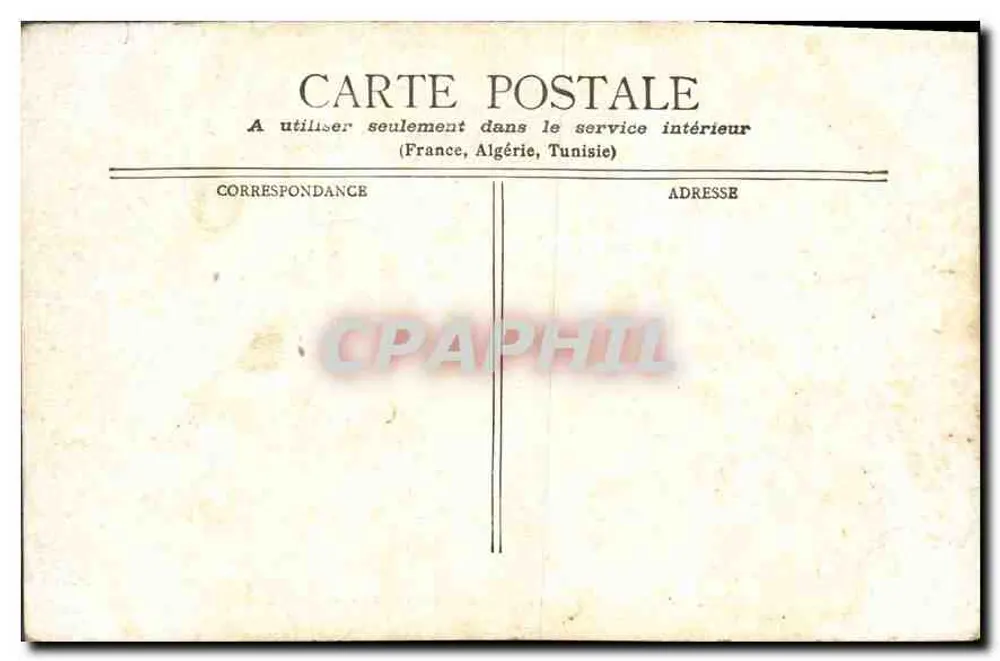 Paris - Rue du Louvne & Hôtel des Postes — editor não visível - Verso