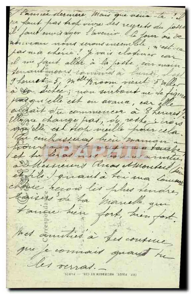 Paris. Innenansicht der Heiligen Kapelle. Das Reliquiar — ND. Phot. n°3213 - Rückseite