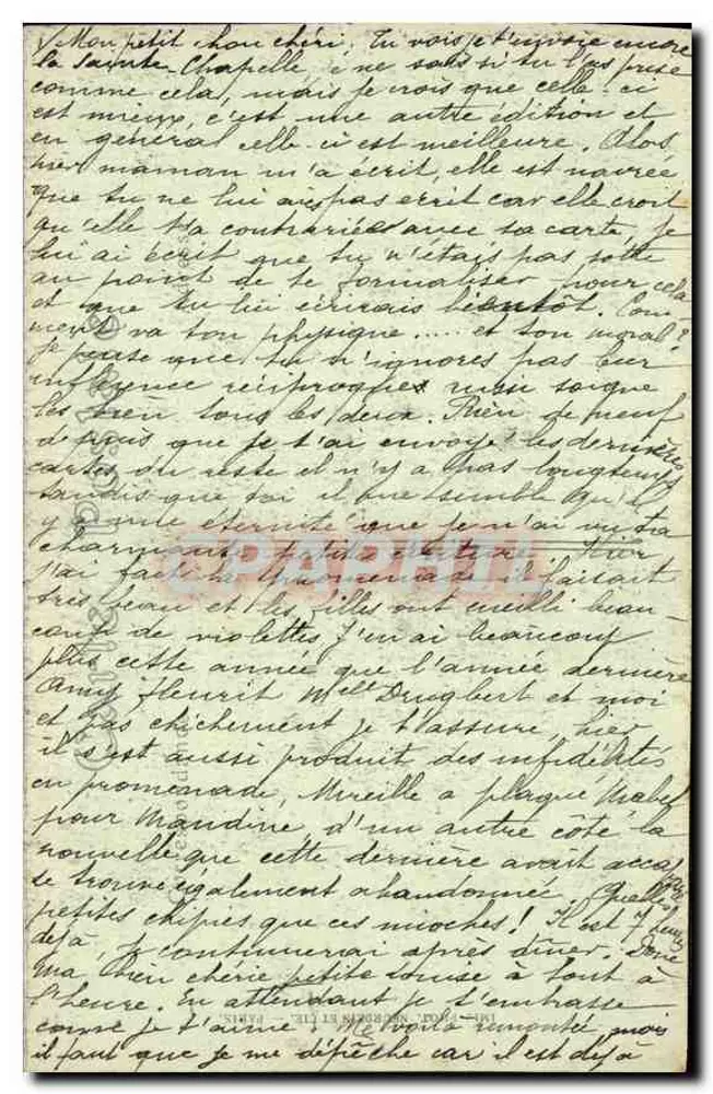 Paris — A Santa Capela — ND. Fot. n°42 - Verso