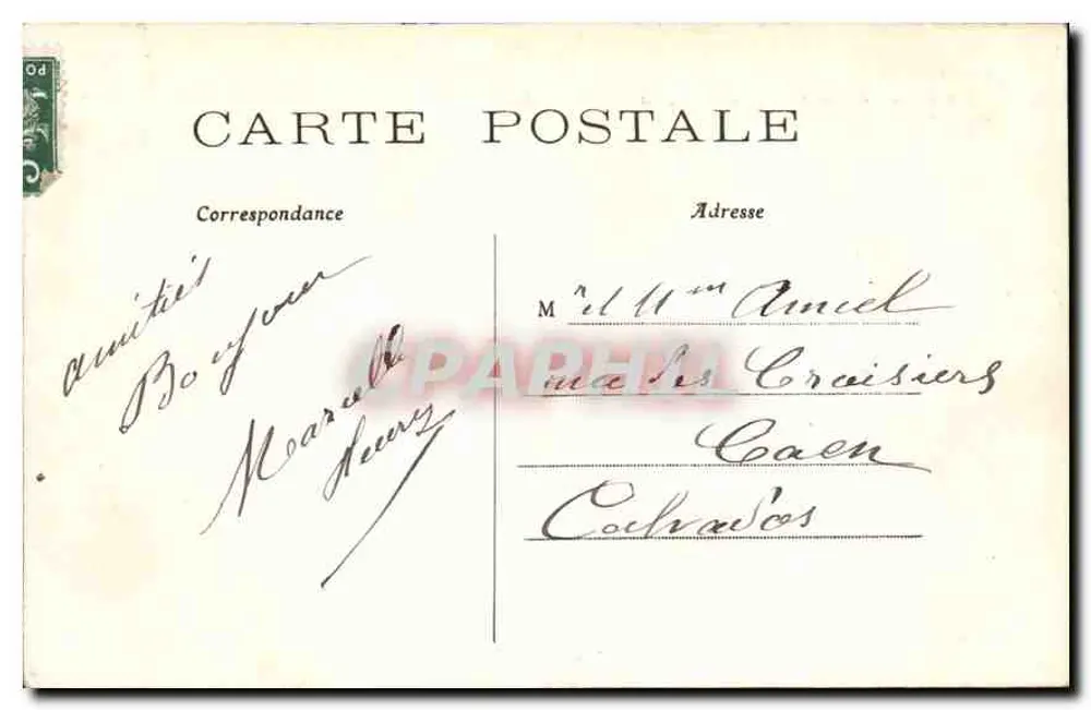Paris — A Praça da Concórdia — C.M. n°66 - Verso